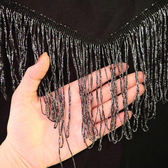 Sparkly Fringe Sweater - Picture 5 of 5